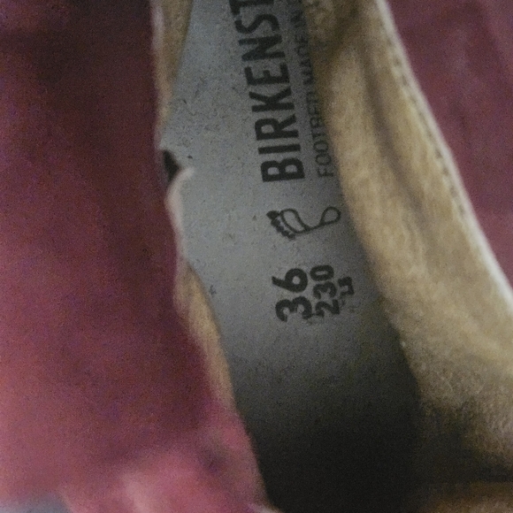 Birkenstock Luton PORT RED SUEDE ANKLE BOOTS Sz 36 Eu 5/5.5US - Picture 9 of 13